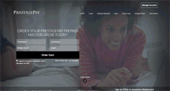 Desktop Screenshot of prestigepay.com